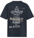Grunt T skjorte   GrTijuana   Navy m. Trykk   Grunt   10 år 140   T skjorte   Blå