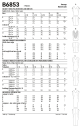 Butterick 6853 - Tunika og kjole ZZ (L-XL-XXL)