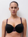 CHANTELLE Champs Elysees T Shirt Covering Memory Bra   Black   E x 70