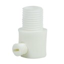 Ledningsaflaster - Plast-Hvit