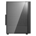 Darkflash A290 Miditower Kabinett med 3 Vifter Svart