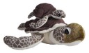Wild Republic Havskilpadde med Baby Kosedyr   30 cm