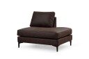 Svanabyn Sofa m. Divan og Sjeselong 4 seter   Mørkebrun