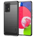 Samsung Galaxy A53 5G Mofi Carbon Fiber TPU-deksel Svart