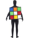 Rubik"s Cube Lisensiert Unisex Kostyme til Voksen Onsize