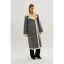 Karen by Simonsen Dame Frakker Grå 3XL,