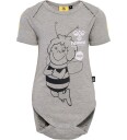 Hummel Body k/e   Maya Den Bee   Grå Melert   Hummel   1 år 80   Kortermet body