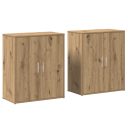  Høyskap 2 pcs artisan eik 60 x 31 x 70 cm Konstruert tre