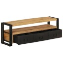 vidaXL TV-benk 120x30x40 cm heltre mango