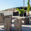 Artwood Santa Monica Utendørs Sofa Classic Grey 2-seter