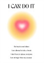 Motivational Aura Poster Plakat / 21x30cm