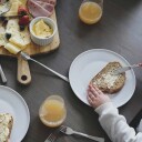Hardanger Bestikk Ramona barnebestikk 4 deler Rustfritt stål