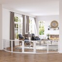 Northio Hundesperre Justerbar Med Føtter 432 × 70 cm