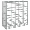 vidaXL Gabion med 5 mm Tråd og 5x10 cm Maske 50x20x50 cm