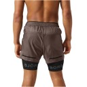 Björn Borg Borg Performance Shorts 2 In 1 Brown L