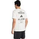 adidas Train Category Graphic Trenings T skjorte Herre Hvit 2XL