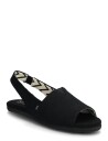 TOMS Alpargata Slingback   Black   38