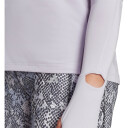 adidas Fast Half Zip Løpetrøye Dame Lilla M