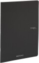 Notatbok EcoQua Original Stiftet A4 Linjert Sort