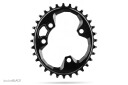 Absolute Black Drev Oval  Rotor  76 mm