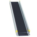 Cwy Teleskop 2 x skalerbar sklisikker aluminium tilgangsrampe teleskoprampe