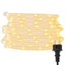  Lyskabel med 2400 LED Varmhvit 100 m PVC