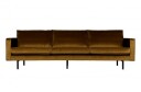 Bepurehome Rodeo 3-seters Sofa i velur - Honning gul 1666906-01-0 1610507-02-0