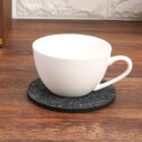 Modern Felt Coaster   Drikkebrikke 10 stk Grå