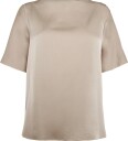 Ahlvar Gallery Yoli Silk Blouse   GREIGE   S