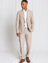 Bruun & Stengade Bs Sasso Classic Fit Blazer   Beige   48