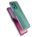 Hurtel Spring Case for Realme 9 Pro Silicone Cover with Frame Light Blue