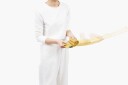 Shupatto - Medium Foldable Shopping Bag Karashi - Mustard