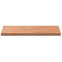 Vidaxl Benkeplate til bad 100x60x4 cm heltre bøketre 356008