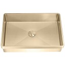 Lavabo High Nedfelt Servant 470x320x110 mm, PVD Messing
