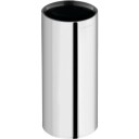 kosmisk frittstående børsteholder chrome 6.2x6.2x14 cm