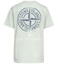 Stone Island T skjorte   Sky Blue m. Trykk   Stone Island   10 år 140   T skjorte   Blå