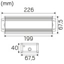 Hide a Lite 7980972 LED trafo IP67 LXV 12 VDC 150 W Belysning