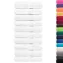  Premium håndklær SOLUND 50 stk hvit 50x100 cm 600gsm