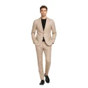 Franzese Collection Herre Dress Beige 4XL,