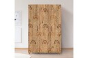 Leva Garderobeskap 120x189 cm Brun - Hanah Home