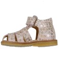 Angulus Sandaler   Nybegynner   Rose Gold Blomster   Angulus   20   Sandals   Rosa
