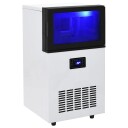 vidaXL Isbitmaskin 420 W 45 kg/24 t svart