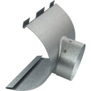 11" x 75 mm tut i aluzinkplast zinc