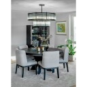 Homefactory Spisebord Cleveland Ø150 2 x inklusive ileggsplater 148610 150X