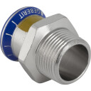 5 stk 15 mm x 1/2" overgang RFG hylse/nippel Mapress