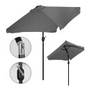 Vippbar hageparaply 200x140 cm for terrasse