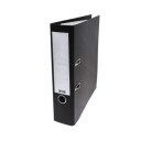 Brevordner PP A4 80mm svart