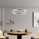 Lucande LED-pendellampe Lyani i krom, dimbar, 60 cm