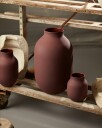 Studio Omaggio Vase 31 cm, Burgundy