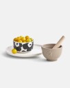 Marimekko skål 0,25L Unikko white black